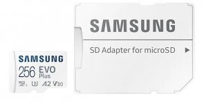 Карта пам'яті Samsung Evo Plus A2 Micro SDXC 256Gb (MB-MC256KA/RU)