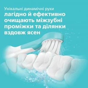 Фото: Електрична зубна щітка Philips Sonicare For Kids Bluetooth Blue (HX6322/04) № 5 | KTC