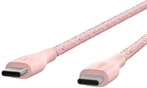 Кабель Belkin DuraTek Plus Type-C / Type-C 1.2m Pink (F8J241BT04-PNK)