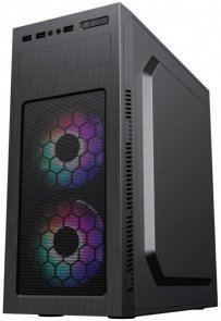 Корпус Gamemax MT525-2U3TYC-3FAN Black with window