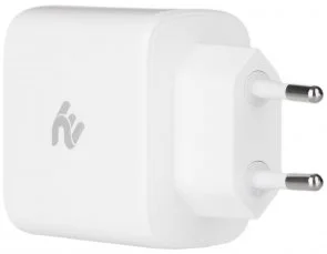 Фото: Зарядний пристрій 2E Wall Charger GaN 65W White (2E-WC3USB65W-W) № 2 | KTC