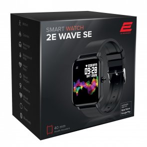 Смарт годинник 2E Wave SE 40mm Black (2E-CWW10BK)