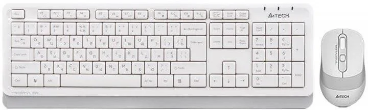 Фото: Комплект клавіатура+миша A4tech FG1010 White (FG1010 (White)) № 2 | KTC