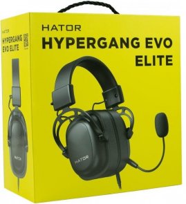  Гарнітура Hator Hypergang Evo Elite Black (HTA-830)