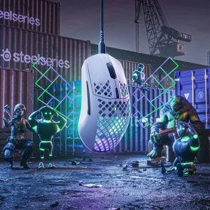 Фото: Миша SteelSeries Aerox 3 USB White (62603) № 5 | KTC