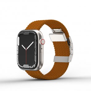 AMAZINGthing for Apple Watch 41/40/38 - Titan Weave Brown
