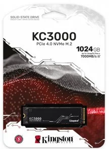 Фото: SSD-накопичувач Kingston KC3000 2280 PCIe 4.0 NVMe 1TB (SKC3000S/1024G) № 3 | KTC