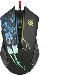 Фото: Мишка Defender Sin'Sister GM-933 USB Black + килимок № 3 | KTC