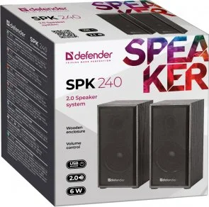 Фото: Колонки Defender SPK 240 Black (65224) № 4 | KTC