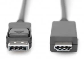 Фото: Кабель Digitus DP / HDMI 2m Black (AK-340303-020-S) № 2 | KTC
