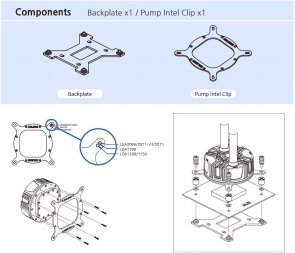 Перехідник Zalman ZM-1700MKB Mounting Kit