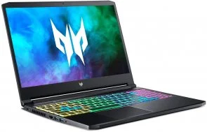 Фото: Ноутбук Acer Predator Triton 300 PT315-53-54C7 NH.QDREU.005 Black - 15.6" IPS 144 Гц / Intel Core i5 / i5-11400H / DDR4 16 ГБ / PCI-E SSD 512 ГБ / GeForce RTX 3050 Ti № 2 | KTC