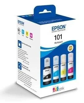Фото: Комплект чорнил Epson EcoTank 101 (B/C/M/Y) Multi Pack (C13T03V64A ) № 2 | KTC