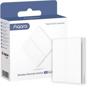 Вимикач Aqara wirless remote switch H1 double rocker (WRS-R02)