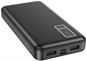 Батарея універсальна Hoco J77 10000mAh Black (J77 10000 Black)