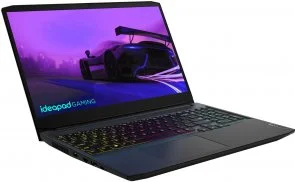 Фото: Ноутбук Lenovo IdeaPad Gaming 3 15ACH6 82K202BMRA Shadow Black - 15.6" IPS 165 Гц / AMD Ryzen 5 / 5500H / DDR4 16 ГБ / PCI-E SSD 512 ГБ / GeForce RTX 2050 № 2 | KTC