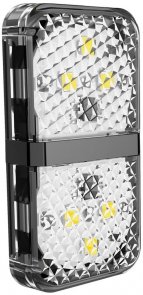 Захисні накладки Baseus Door open warning light (2pcs/pack) Black (CRFZD-01)