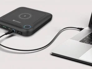 Фото: Батарея універсальна Sandberg All-in-1 Laptop Powerbank 24000mAh Black (420-57) № 3 | KTC