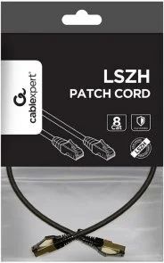 Фото: Патч-корд Cablexpert S/STP RJ45 Cat.8 50u 15m Black (PP8-LSZHCU-BK-15M) № 3 | KTC