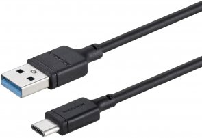 Кабель Momax Zero DA16D Silicone AM / Type-C 1m Black