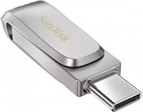 Флешка USB SanDisk Ultra Dual Luxe 32GB Silver (SDDDC4-032G-G46)