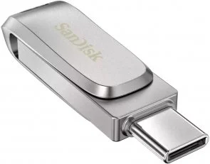 Фото: Флешка USB SanDisk Ultra Dual Luxe 256GB Silver (SDDDC4-256G-G46) № 3 | KTC