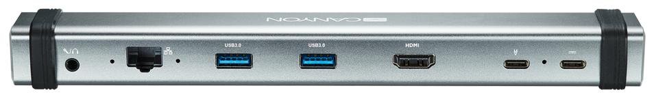 USB-хаб Canyon 6in1 DS-6 Gray (CNS-TDS06DG)