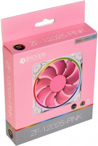 Вентилятор для корпуса ID-COOLING ZF-12025-PINK Single Pack