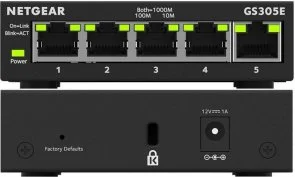 Фото: Комутатор NETGEAR GS305E (GS305E-100PES) № 2 | KTC