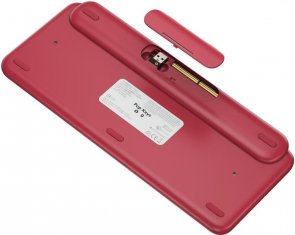 Клавіатура компактна Logitech Pop Wireless Heartbreaker Rose (920-010718)