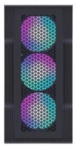 Фото: Корпус 1stPlayer T3-4F1-BK Black with window № 3 | KTC
