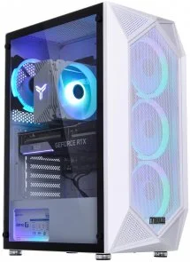 Фото: Персональний комп'ютер ARTLINE Gaming X81White (X81Whitev33) - AMD Ryzen 7 5700X / 32 ГБ DDR4 / PCI-E SSD 1 ТБ / AMD / Radeon RX 6600, 8 ГБ / AMD B450 / 650 Вт № 3 | KTC