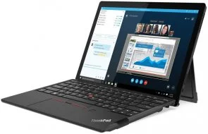 Фото: Ноутбук Lenovo ThinkPad X12 Detachable (20UV000FRT) - 12.3" IPS Intel Core i5 / i5-1130G7 / DDR4 16 ГБ / PCI-E SSD 256 ГБ / Intel Iris Xe Graphics № 2 | KTC