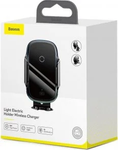 Фото: Кріплення для мобільного телефону Baseus Light Electric Holder Black (WXHW03-01) № 6 | KTC