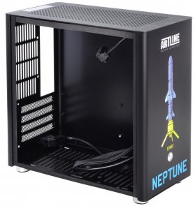 Корпус QUBE V9 Patriot Neptune Silver with window (QBV9M_WSNU3PN)