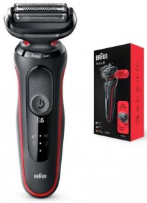 Електробритва сітчаста Braun Series 5 50-R1000s Black/Red