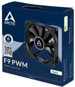 Вентилятор для корпуса Arctic F9 PWM Black (ACFAN00213A)