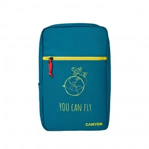 Фото: Рюкзак для ноутбука Canyon CSZ-03 Petrol blue/Lemon (CNS-CSZ03DGN01) № 3 | KTC