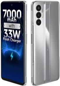 Смартфон TECNO Pova 3 LF7n 6/128GB Tech Silver (4895180781612)