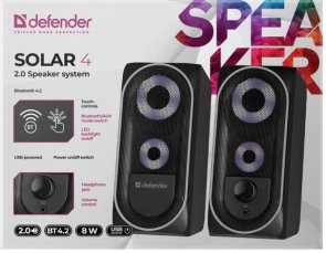 Колонки Defender Solar 4 Black (65404)