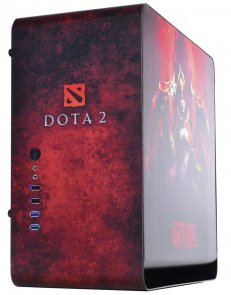 Корпус QUBE Eagle Dota 2 Red with window (QBX3M_WBNU3PD2R)