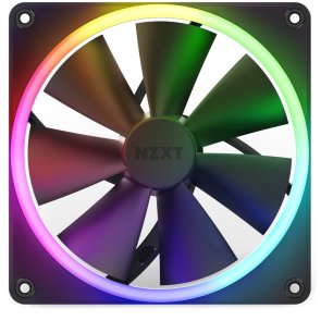 Вентилятор для корпуса NZXT F140 RGB Black (RF-R14SF-B1)