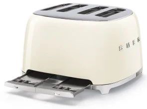 Фото: Тостер Smeg Retro Style Creamy (TSF03CREU) № 5 | KTC
