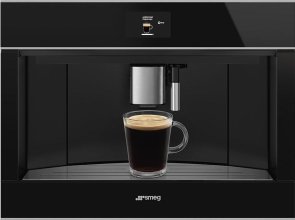 Вбудована кавомашина Smeg Dolce Stil Novo Black (CMS4604NX)