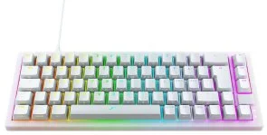 Фото: Клавіатура Xtrfy K5 RGB Kailh Red 68 Keys UKR White (K5-RGB-CPT-TPWHITE-R-UKR) № 2 | KTC