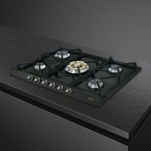 Фото: Газова варильна поверхня Smeg Cortina Anthracite SR775AO № 4 | KTC