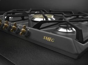Фото: Газова варильна поверхня Smeg Coloniale Anthracite SRV876AOGH № 2 | KTC
