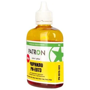 Фото: Чорнило PATRON Epson T0734 TX-200 жовте № 3 | KTC