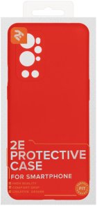 Чохол 2E for OnePlus 9 Pro LE2123 - Basic Solid Silicon Chinese Red (2E-OP-9PRO-OCLS-RD)