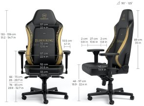 Крісло Noblechairs Hero Elden Ring Edition Black/Gold (NBL-HRO-PU-ERE)